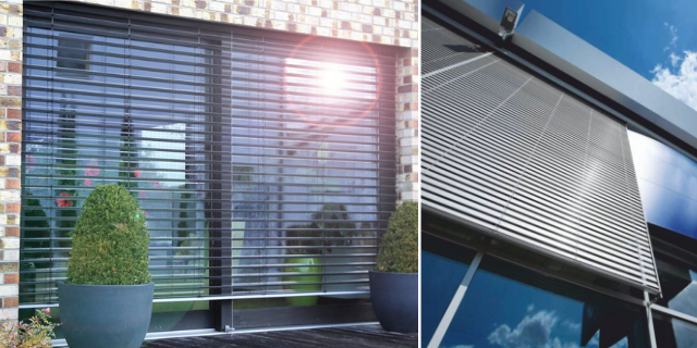 External Venetian blinds