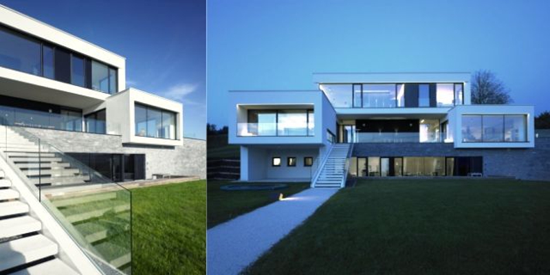 Glass balustrades