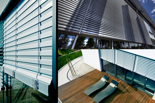 external venetian blinds