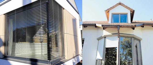 External roller blinds vs façade blinds