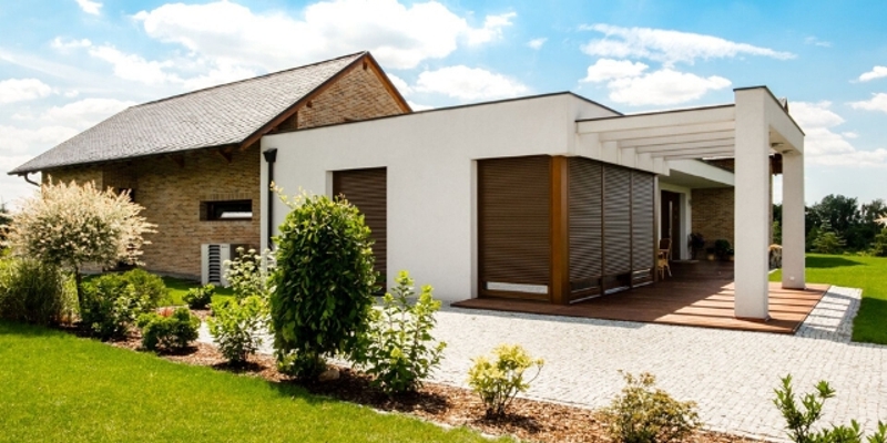 External roller shutters