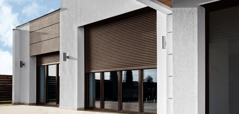 exterior roller shutters