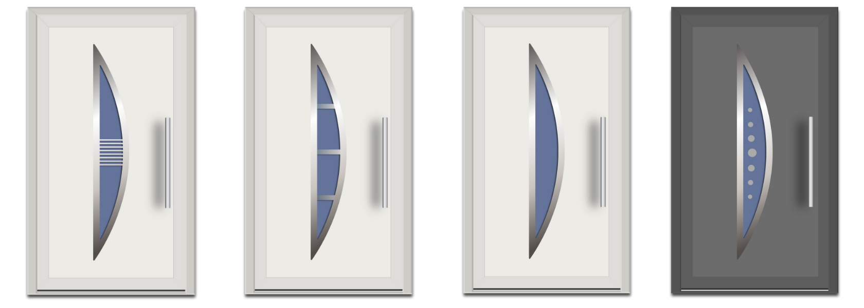 aluminium decorative door panels