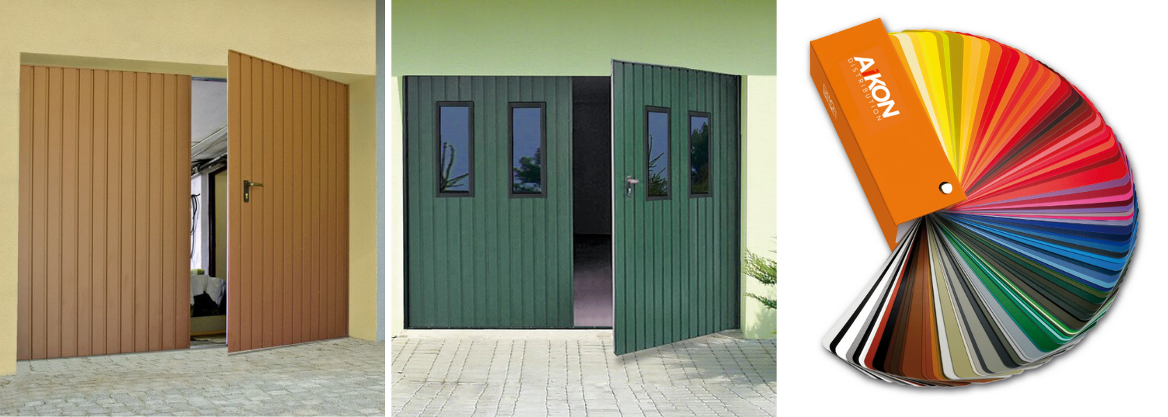 Side-hinged doors colours