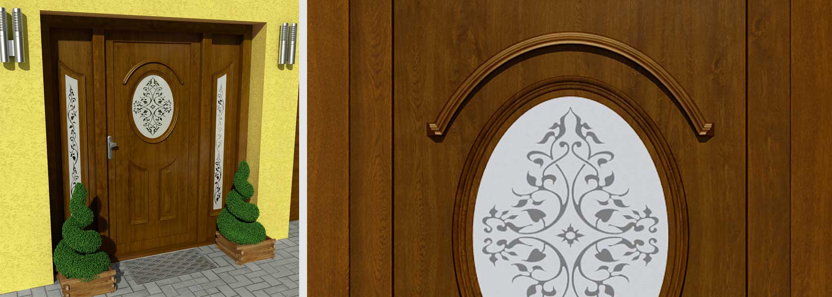 PVC door panels Dana