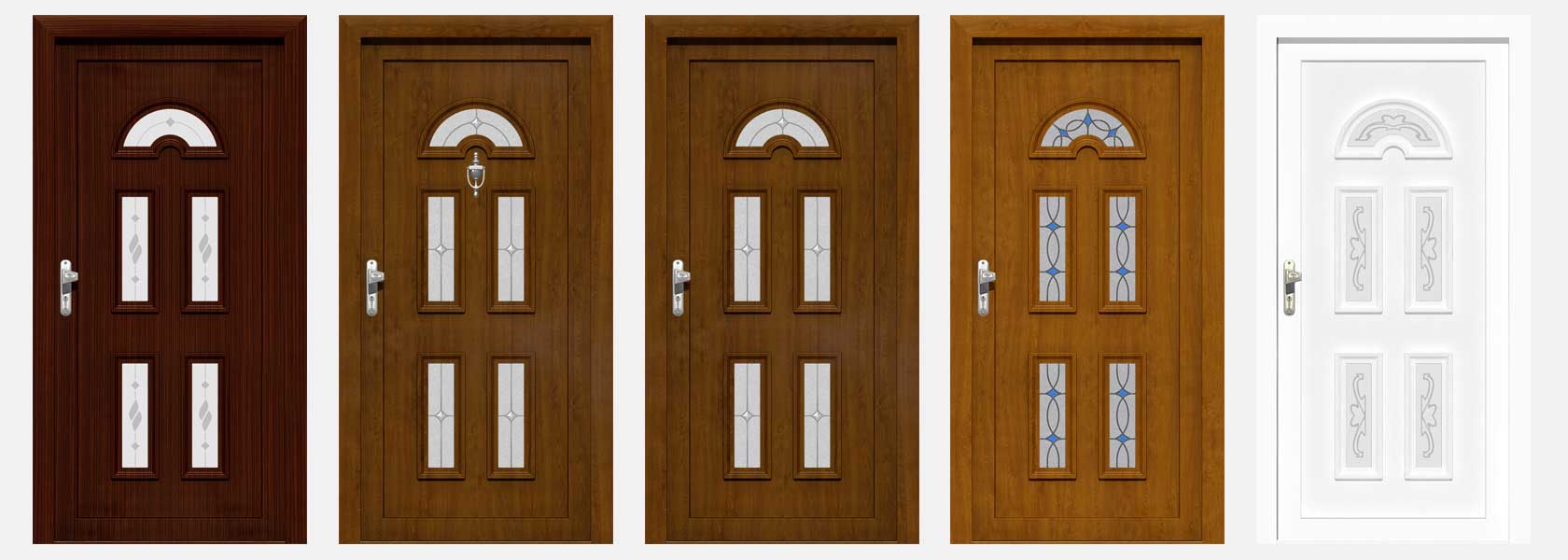 uPVC Font Doors Jana - classic Panels