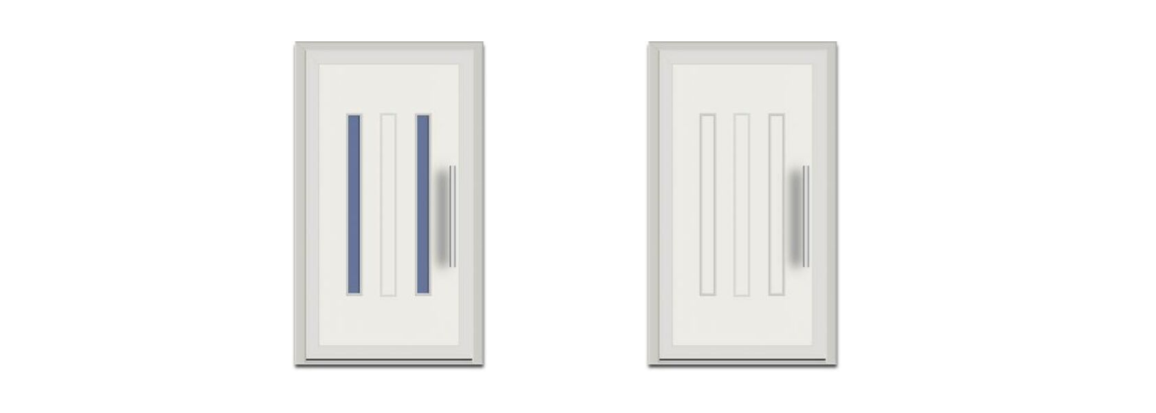 Aluminium door panels