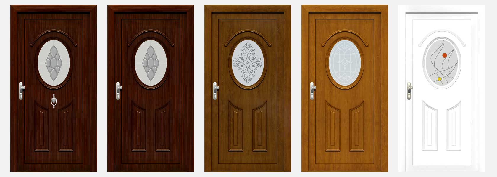 PVC front doors DANA