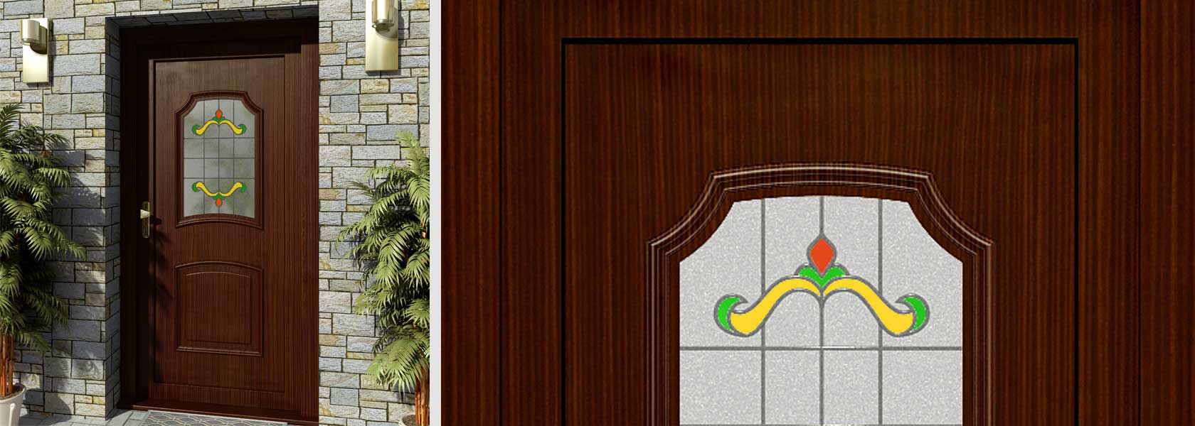 uPVC front doors