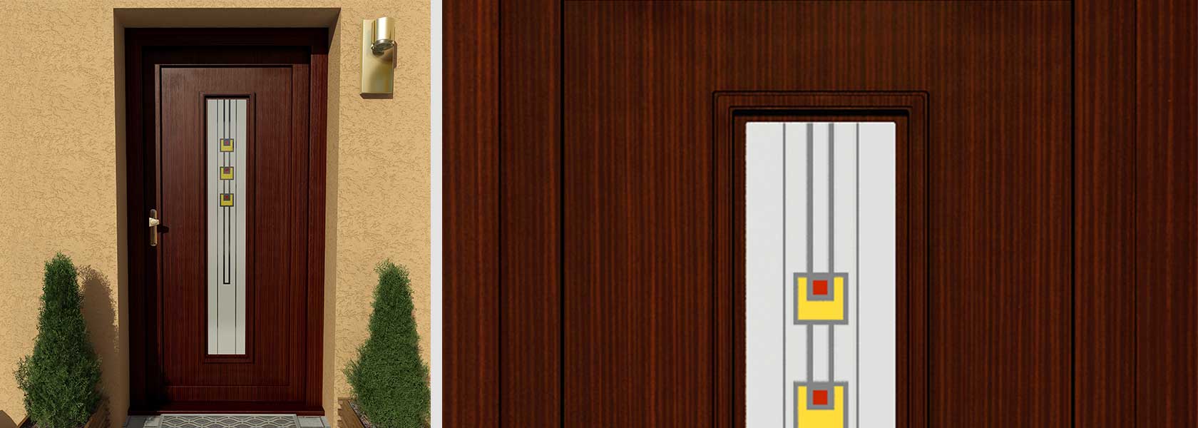 uPVC front doors Erika