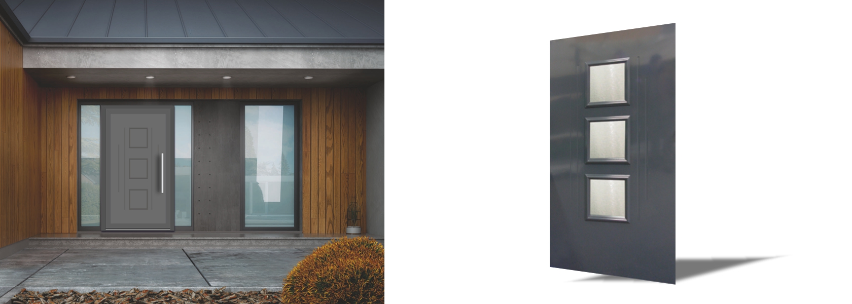 Aluminium door panels