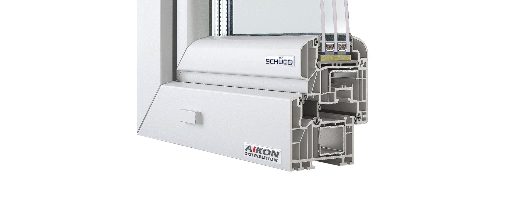 Energy-efficient Schüco windows for passive houses