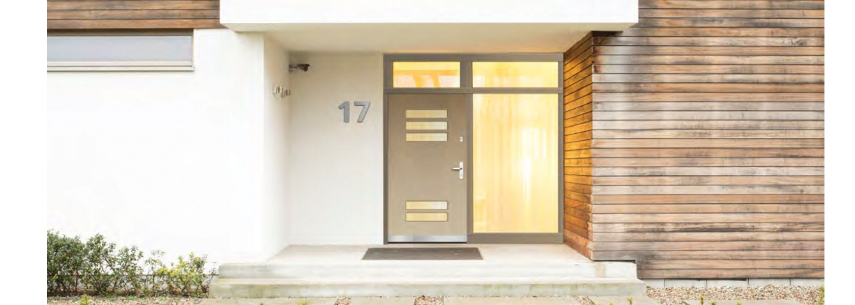 Flush panel doors