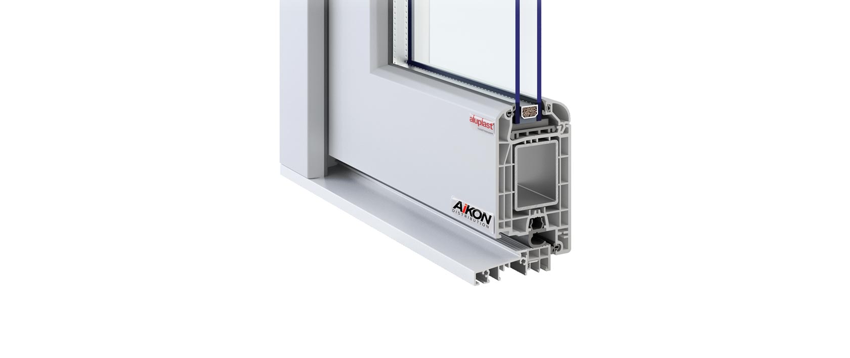 Aluplast PVC made-to-measure doors