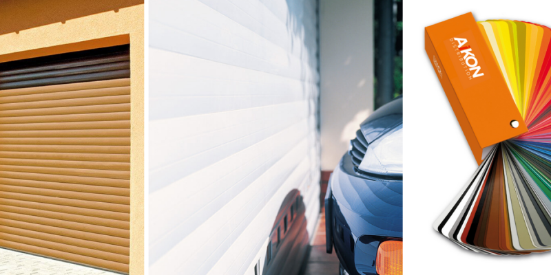 Colours of roller doors