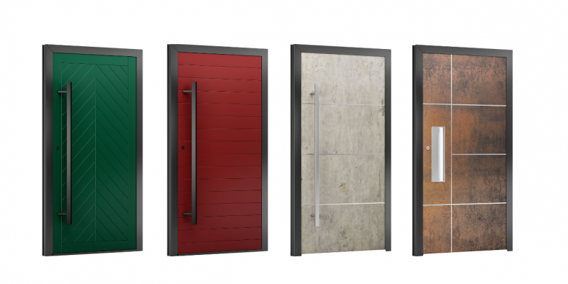 Colours of front door PRESTIGE LINE