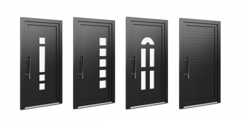 Colours of door panels PVC AD