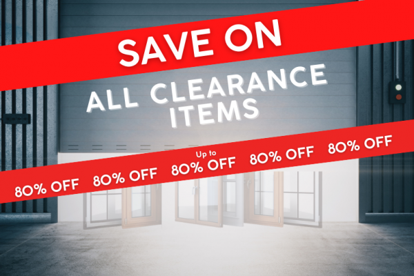 Great warehouse clearance - windows and doors reduced up to - 80%