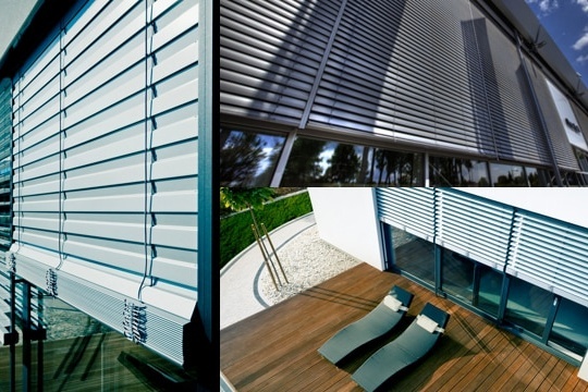 External Venetian blinds:intelligent external screening system