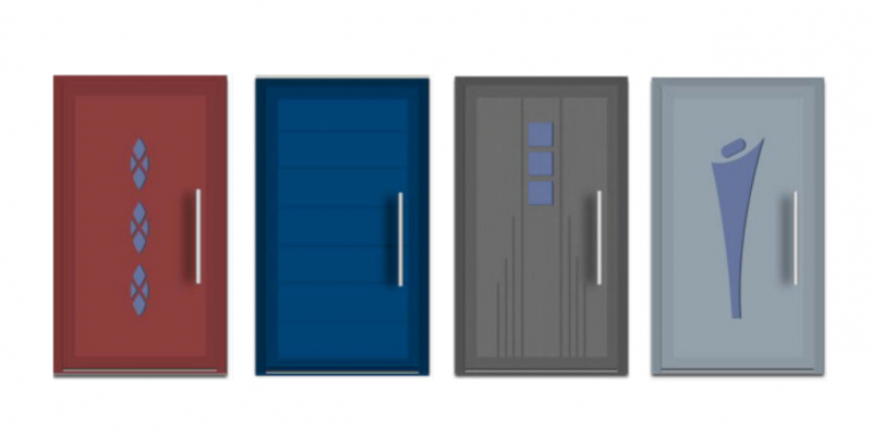 Colours of front door New Line, New Line EK