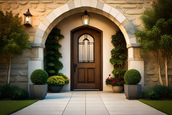 Arched entry doors - will it sink or soar?