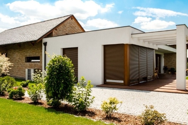 External roller shutters – protection or decorative element of house elevation?