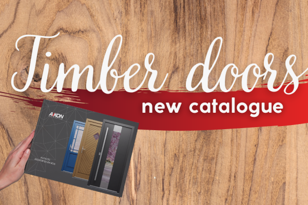 Brand new at Aikon Distribution! Timber door catalogue!