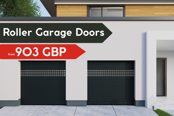 Roller garage doors now from 903 GBP